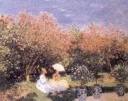 Claude Monet The Garden oil painting reproduction